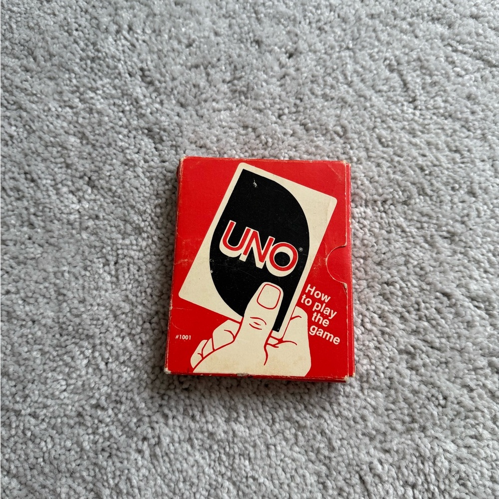 Vintage 1971 UNO Card Game